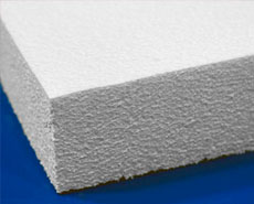 060 48 X 96 BLUE/ WHITE HIGH IMPACT STYRENE SHEET