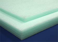 923051-2 Water-Resistant Closed Cell Foam Sheet, 1.8 lb. Polyethylene, 2  Thick, 24 W X 54 L, Blue