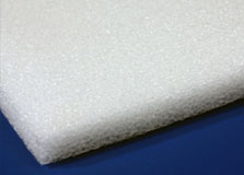 Density 1.7pcf Polyethylene Foam Case Shipping Packaging 4 pk 1"x12"x12" White 