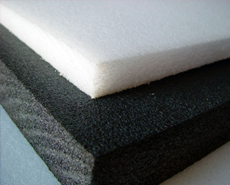 Polyethylene Foam Case Shipping Packaging 4 Pk 1"x10"x20" Charcoal Black 1.7pcf 