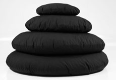 Round Memory Foam Pet Bed-Twill